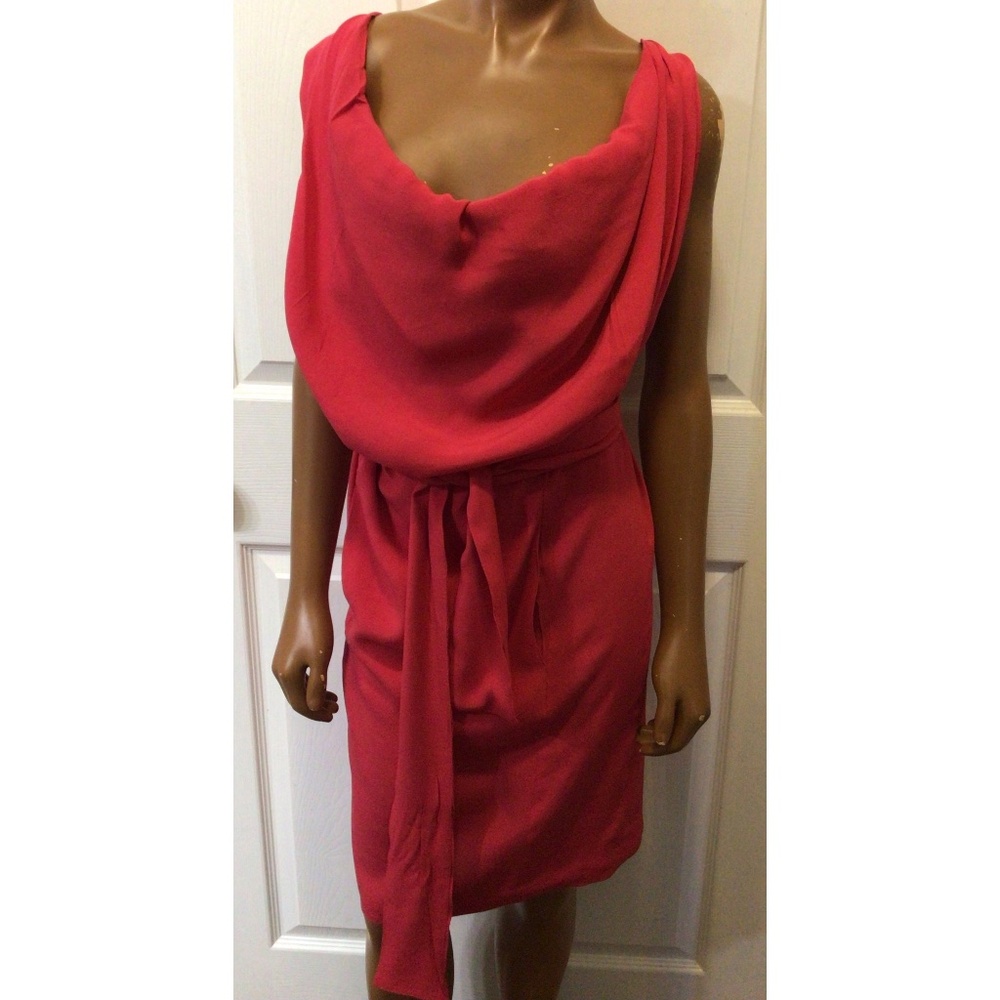 NWT Vivienne Westwood Anglomania Salmon Pink Fulfillment Dress size XS